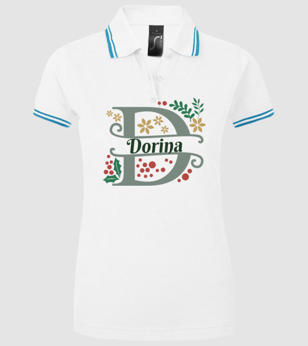  minta fehér pólón